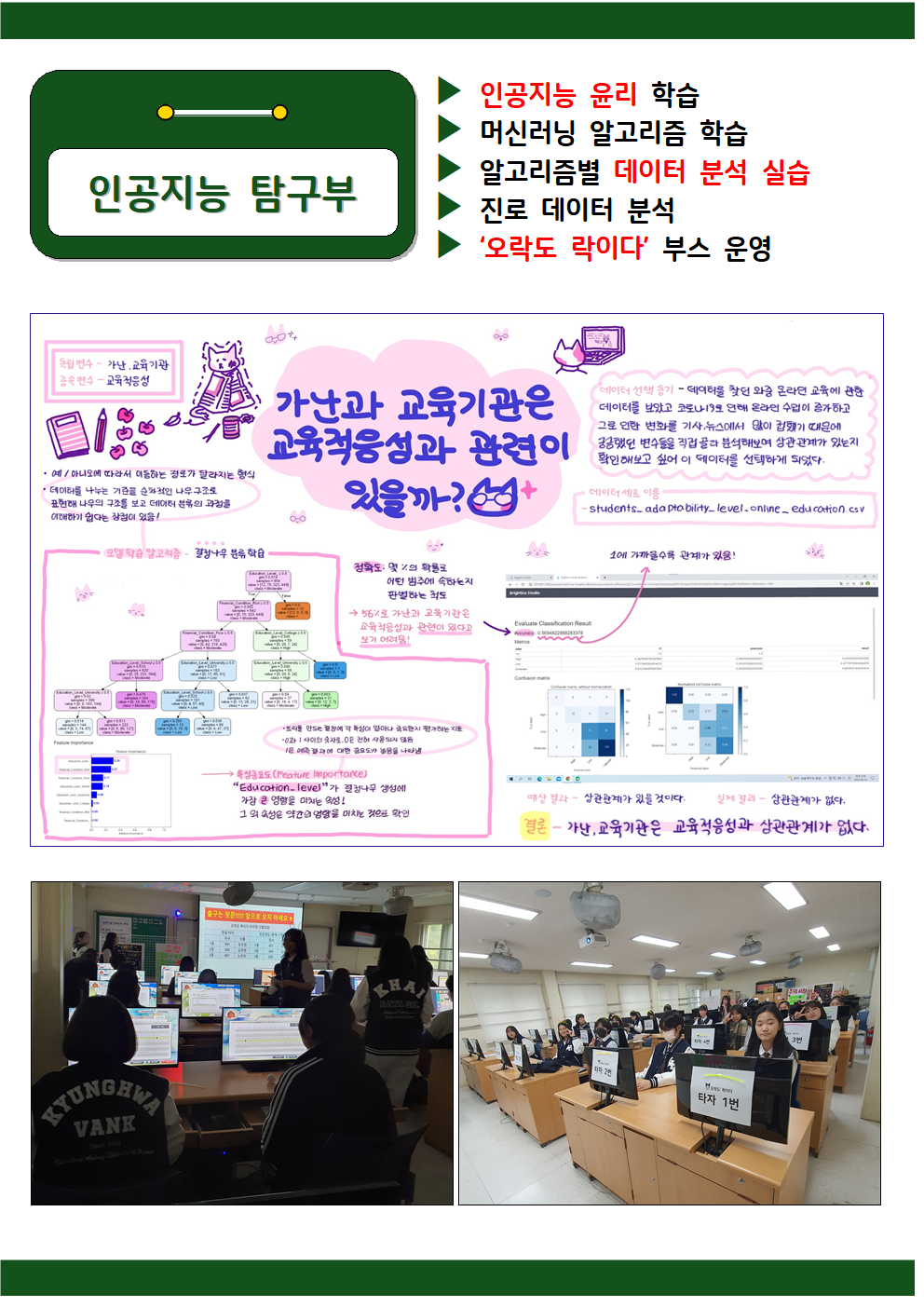 2023 입학설명회 전시(AI분야) 인공지능 선도학교 부분001